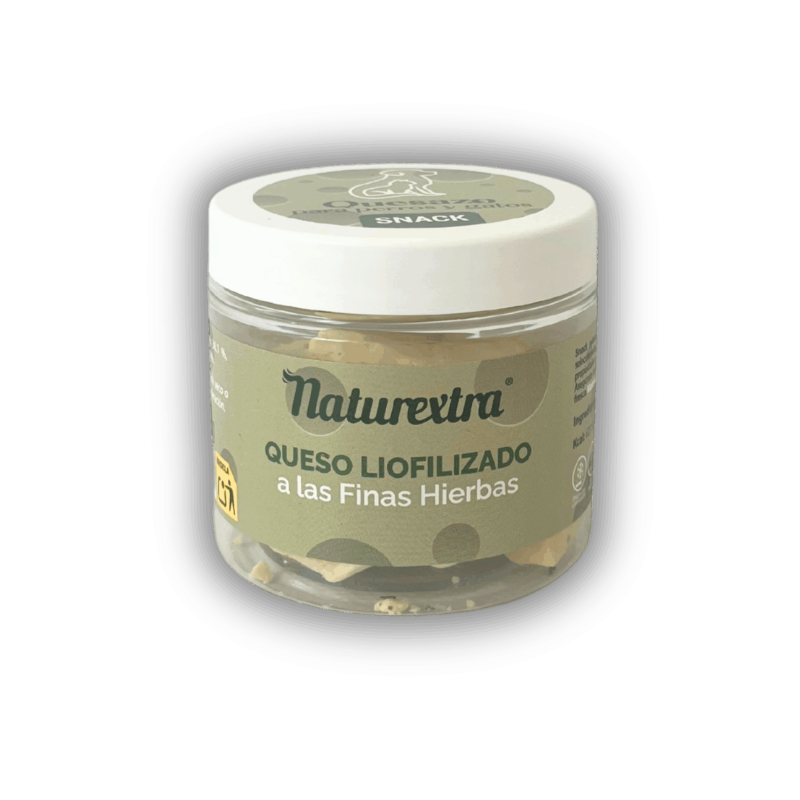 Snack Liofilizado Queso a las Finas Hierbas Naturextra