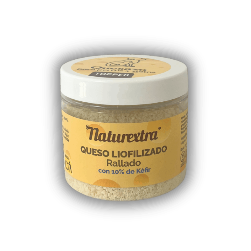 Snack Liofilizado Queso Rallado con Kéfir Naturextra