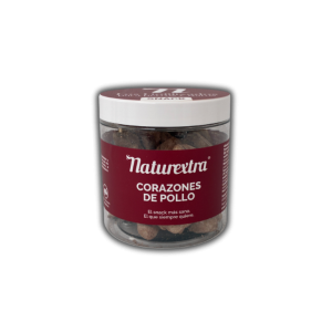 Snack Liofilizado corazones de pollo Naturextra