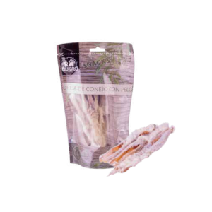 Snack deshidratado Oreja de conejo con pelo 100gr