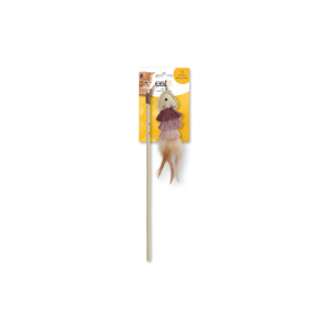 Catit fish varita con cola de plumas